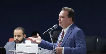 Presidente da Assembleia Legislativa de Mato Grosso, deputado Max Russi (Podemos).