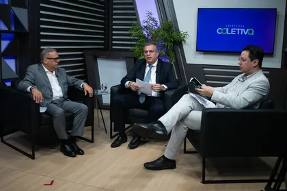 Entrevista Coletiva recebe Marcos Machado, vice-presidente do TRE-MT