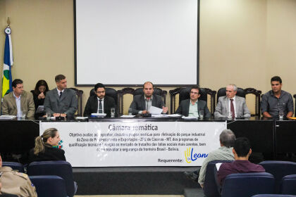 Em Cáceres, membros da CST sobre ZPE discutem investimento e segurança
