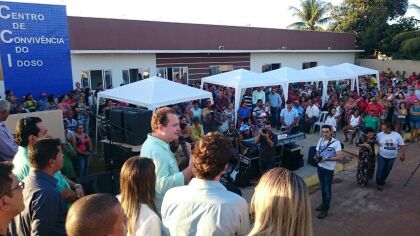 Max Russi participa de inauguração do Centro de Convivência do Idoso em São Pedro da Cipa