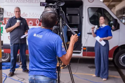 TVAL faz teste de transmissão da apuração das Eleições 2026