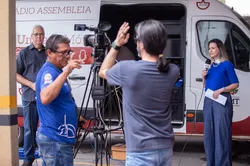 TV e Rádio Assembleia testam estrutura e integram equipes para cobertura da apuração