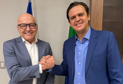 Governador Otaviano e deputado Thiago 
