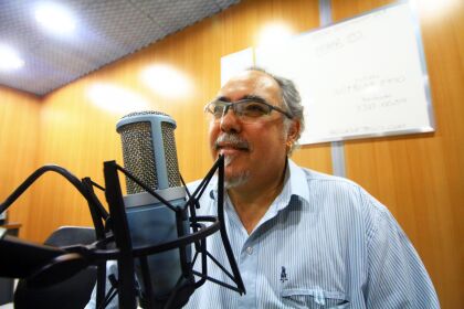 Carlos Taubaté, entrevista, rádio ALMT