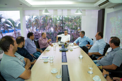 Reunião na Casa Civil com prefeitos de União do Sul e Tapurah