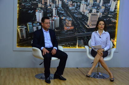 Presidente Eduardo Botelho concede entrevista a TV Centro América