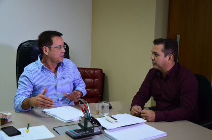 Presidente da AL recebe prefeito de Aripuanã e trata de questões pontuais 
