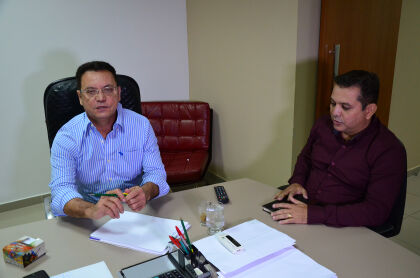 Presidente Eduardo Botelho recebe a visita do Prefeito de Aripuanã