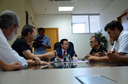 Presidente Eduardo Botelho se reúne com representantes do Fórum Sindical