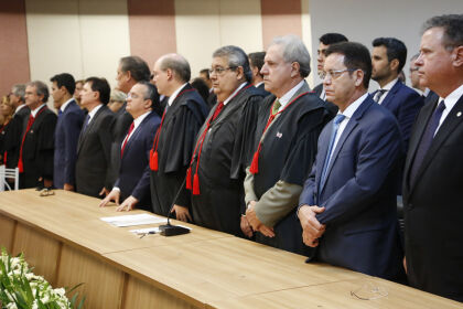 Deputados participam da posse do Procurador Geral de Justiça, Mauro Curvo