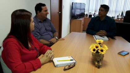 Valdir Barranco visita o IFMT em busca de cursos técnicos para o interior do estado