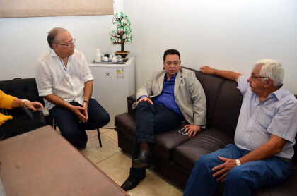 Presidente Eduardo Botelho visita Santa Casa de Misericórdia
