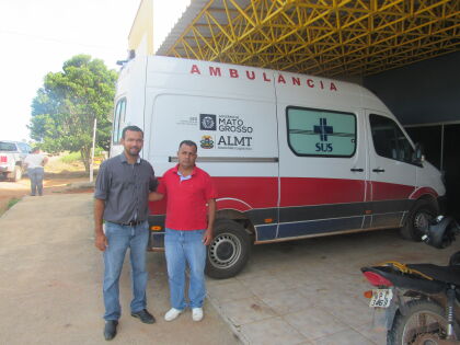 Dep. Wancley destina ambulância    para  o  Vale de São Domingos