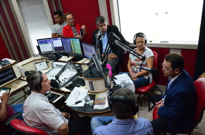 Presidente  Botelho  participa  de  entrevista  na  Rádio  Capital