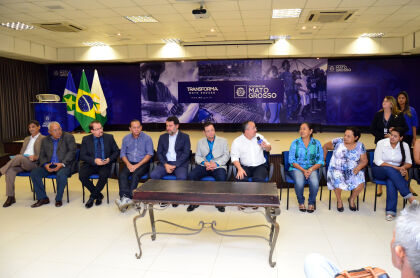 Presidente  Botelho  participa  da reunião para discutir decreto sobre Vale Abençoado