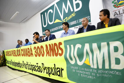 Deputado Eduardo Botelho debate 300 anos de Cuiabá na UCAMB