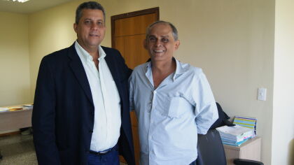  Dep. Baiano Filho     se reúne com Secretário Estadual de Saúde Luiz Soares 