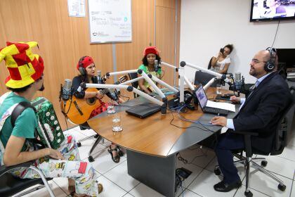 Grupo Monofoliar no programa Balaio Brasil da rádio assembleia