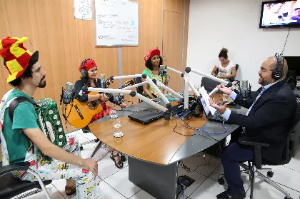 Grupo Monofoliar no programa Balaio Brasil da rádio assembleia