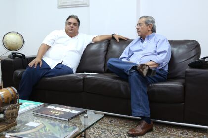 Deputado Gilmar Fabris em reunião com Jayme Campos