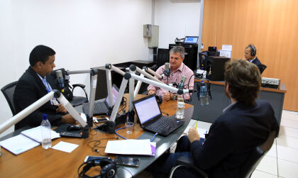 Entrevista com o Deputado Dilmar Dal'Bosco na rádio ALMT