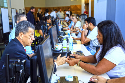 TRE vai abrir posto da biometria no Ganha Tempo do CPA — Tribunal