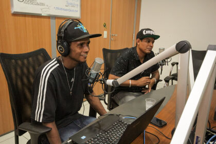 Doutor Allan e Mano Raul na Rádio Assembleia