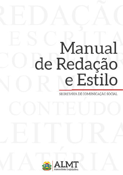 Manual de Redação e Estilo ALMT