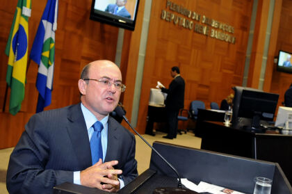 Presidente José Riva recebe comitiva de Porto dos Gauchos