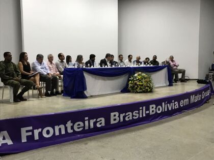 Deputado Guilherme Maluf participa do Lançamento do Livro "A Fronteira Brasil-Bolívia em Mato Grosso"