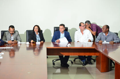 Presidente Eduardo Botelho reúne com diretoria do Sindal