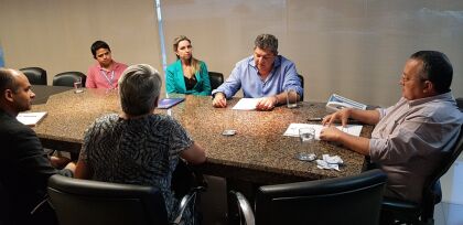 Reunião com governador sobre hospital Julio Müller