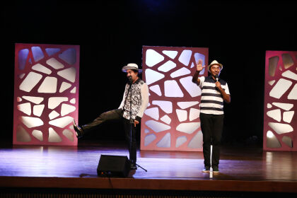Nico e Lau voltam ao palco do Teatro Zulmira em primeiro show presencial