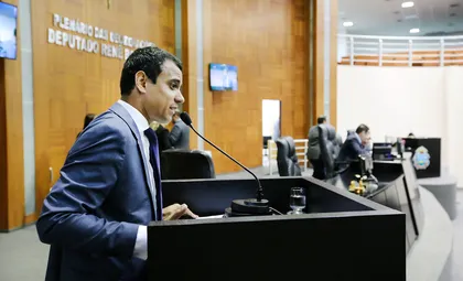 Fábio Calmon, durante a sabatina na Assembleia Legislativa