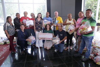 Sala da Mulher realiza entrega de donativos a cinco entidades filantrópicas