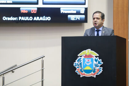 Araújo propõe sessão solene para homenagear líderes comunitários