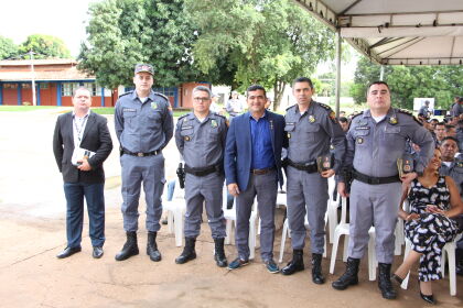 Deputado Elizeu Nascimento prestigia formatura de oficiais da Polícia Militar de Mato Grosso