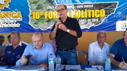 Deputado Dr. Eugênio participa de 10° Fórum Político de Porto Alegre do Norte