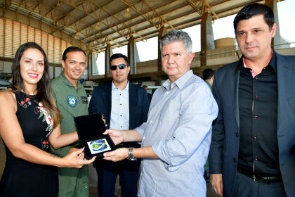 Presidente da ALMT visita Ciopaer e recebe proposta para criação de Fundo de Aviação de Segurança Pública
