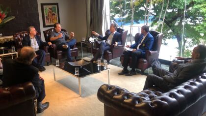 Max Russi articulou reunião com o governador Mauro Mendes