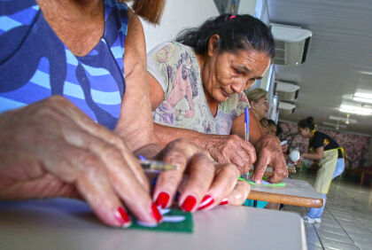 Abertura do curso de confecção de chaveiros artesanais no bairro  Campo Velho