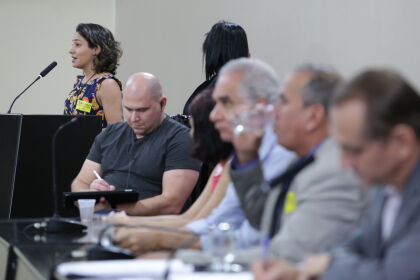 Audiência pública para debater o transporte público em Cuiabá