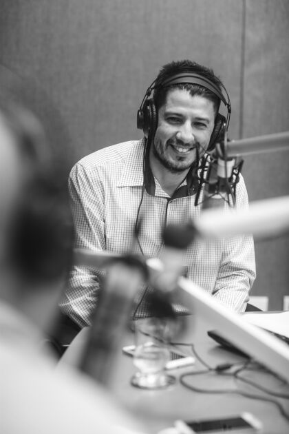 "Radialista por um dia" recebe Laurindo Neto