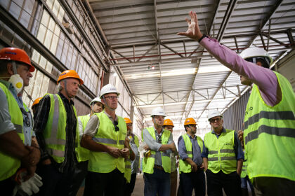 Deputado Carlos Avallone em visita técnica ao Terminal   Ferroviario de Rondonópolis