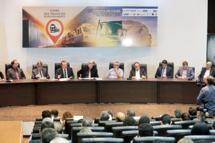 Audiência pública debate a expansão da ferrovia até Cuiabá
