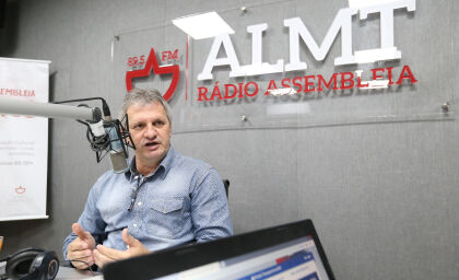 Rádio Assembleia entrevista deputado Dilmar Dal Bosco