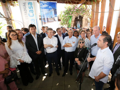 Deputados participam da solenidade de inauguração do Hospital Estadual Santa Casa