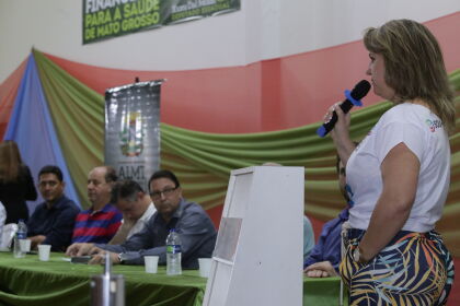 Audiência pública para debater a situação do sistema de saúde na região de Sorriso