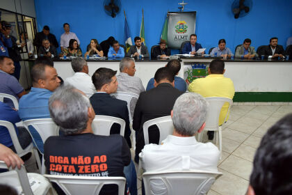 Audiência Pública para discutir o projeto Cota Zero em Santo Antônio