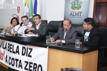 Audiência Pública sobre a Politica Estadual de desenvolvimento da Pesca